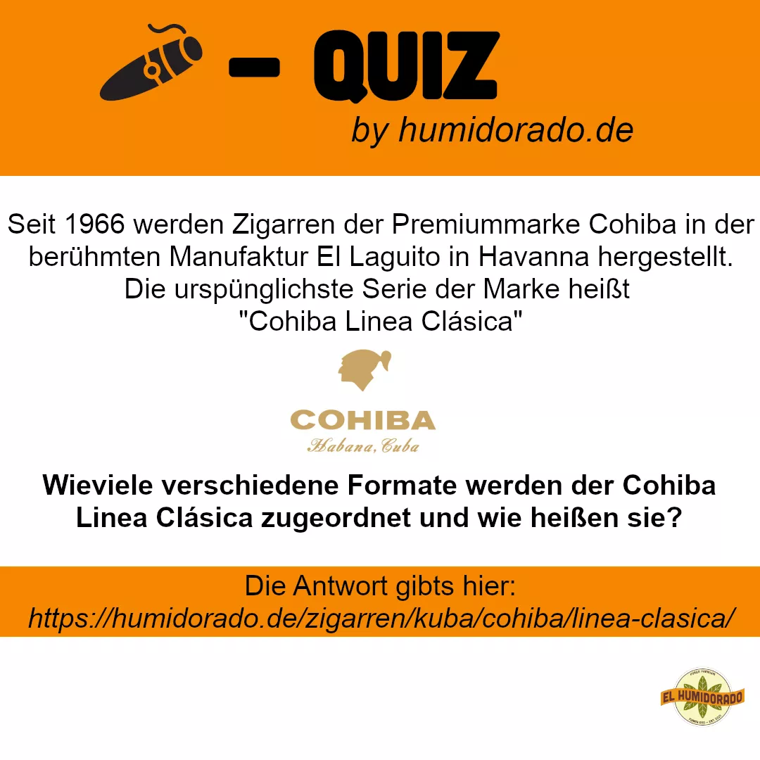 Quiz Cohiba Linea Clasica