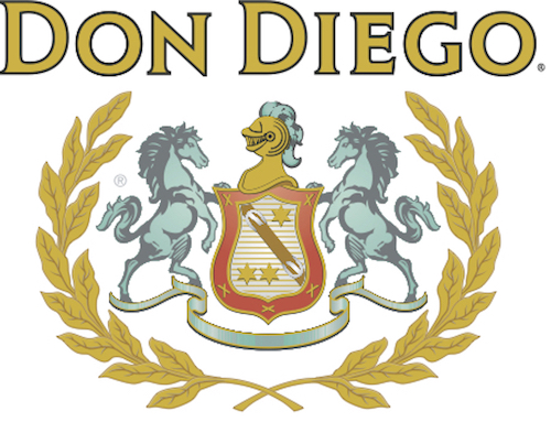 Don Diego Logo goldene Schrift