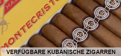 Alle verfügbaren kubanischen Zigarren