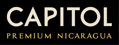 Logo Capitol Schriftzug auf schwarzen Hintergrund