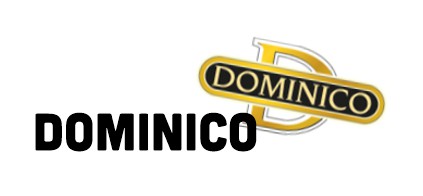 Dominico Logo und schwarzer Schriftzug