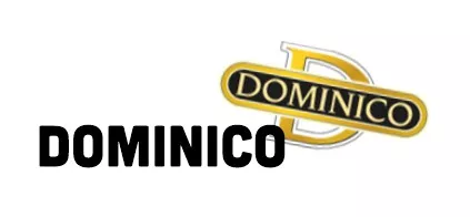 Dominico Logo und schwarzer Schriftzug