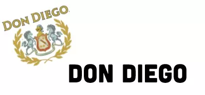 Don Diego Logo und schwarzer Schriftzug