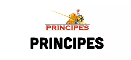 Principes Logo und schwarzer Schriftzug