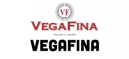 Vegafina Logo und schwarzer Schriftzug