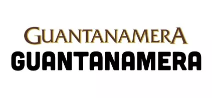Guantanamera Logo und schwarzer Schriftzug