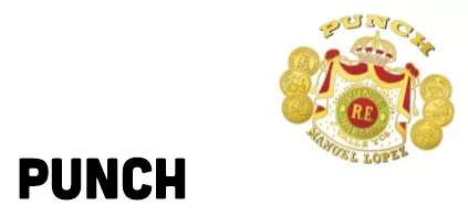 Punch Logo und schwarzer Schriftzug