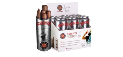 Reserva Zigarrendose geöffnet