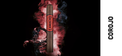 CAMACHO Corojo Titelbild mit braunem Schriftzug
