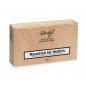 Preview: Davidoff Millenium Short Robusto Kiste aus Holz mit schwarzer Aufschrift, geschlossen