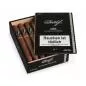 Preview: Davidoff Nicaragua Diadema Kiste schwarz mit silberner Aufschrift, geöffnet