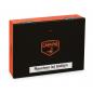 Preview: Camacho Nicaragua Toro Zigarrenkiste schwarz orange mit Logo und Aufschrift