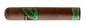 Preview: Corrida Brazil Robusto Zigarre einzeln mit Braun grünem Band und Logo