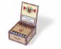 Preview: Parcero Toro Kiste aus Holz und rot-braun mit Parcero Logo, geöffnet