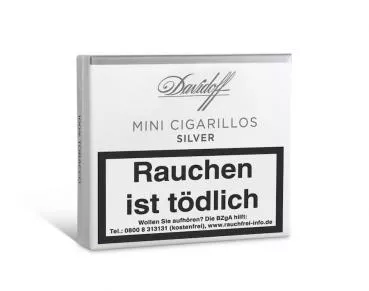 Davidoff Mini Cigarillos Silver Packung
