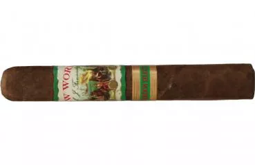 AJ Fernandez New World Cameroon Double Robusto Zigarre einzeln mit weiß grünem Band und Logo