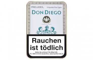 Don Diego Preludes Schachtel