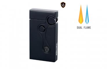 Vector Elite Black Matt Dual Flame Feuerzeug