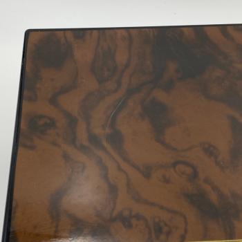 Preview: Humidor braun marmoriert Lackmangel 2