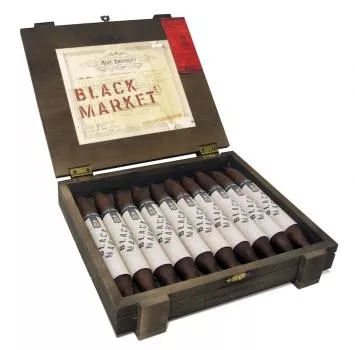 Alec Bradley Black Market Perfecto Zigarrenkiste offen