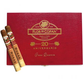 Preview: Special Edition 20 Aniversario Gran Reserva Rosas Preview: Flor de Copan 20 Aniversario Edition Special Rosas Kiste