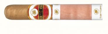 Flor de Copán Classic Rothschild Zigarre einzeln mit weiß rotem Band und Logo