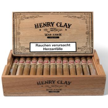 Preview: Henry Clay War Hawk Corona Zigarrenkiste offen