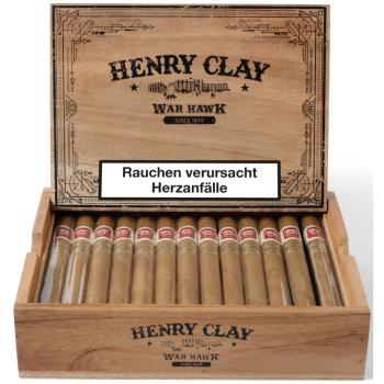 Preview: Henry Clay War Hawk Lonsdale Zigarrenkiste offen