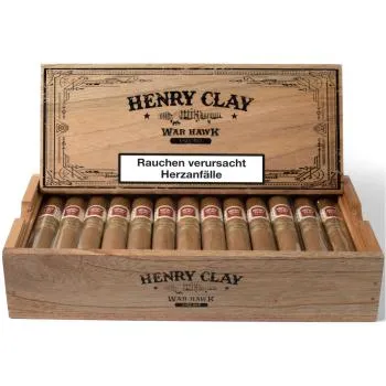 Henry Clay War Hawk Robusto Zigarrenkiste offen