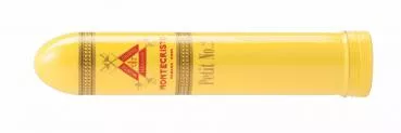 Montecristo Petit No. 2 A/T Zigarre einzeln in gelber Tube mit Logo