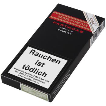 Preview: Partagas Serie Puritos Packung liegend