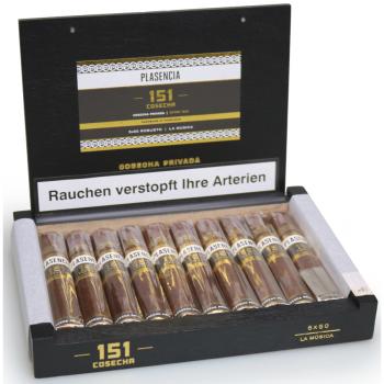 Preview: Plasencia Cosecha 151 La Musica Robusto Preview: Plasencia Cosecha 151 Robusto Zigarrenkiste offen