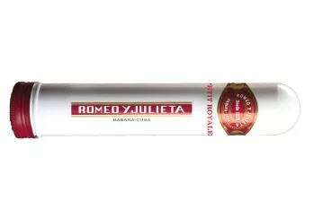 Romeo Y Julieta Petit Royales A/T Zigarre einzeln in rot weißer Tube