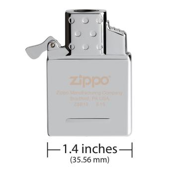 Preview: Zippo Einsatz Single Torch Butan mit Maßangaben