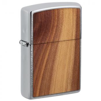 Zippo Woodchuck Brushed Chrome
