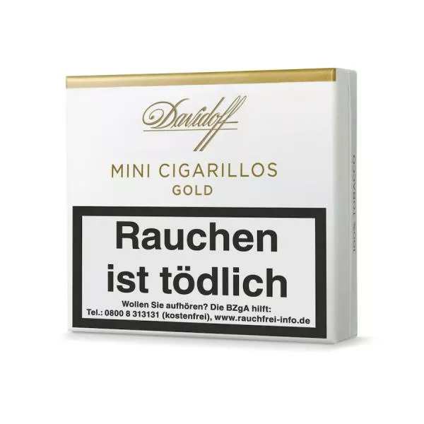 Davidoff Mini Cigarillos Gold Packung