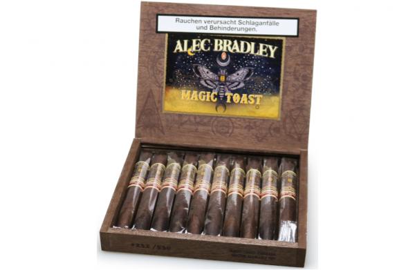 Alec Bradley Magic Toast Figurado Edición Alemania Kiste offen