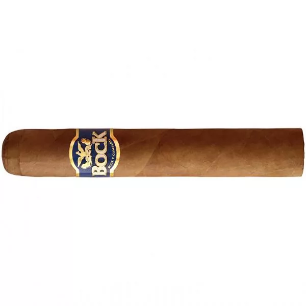 Bock Robusto Zigarre einzeln mit gold blauem Band und Logo