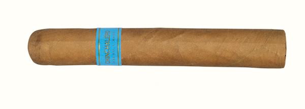 Chinchalero Classic Perla Zigarre einzeln mit hellblauem Band und Logo