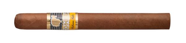 Cohiba Exquisitos Zigarre einzeln mit weiß goldenem Band und Logo