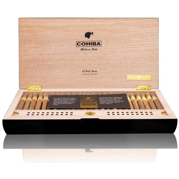 Cohiba Wide Short 50 Limited Edition Kiste offen