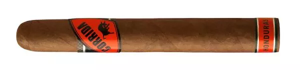 Corrida Honduras Toro Zigarre einzeln mit rot schwarzem Band, Logo und schwarzer Aufschrift