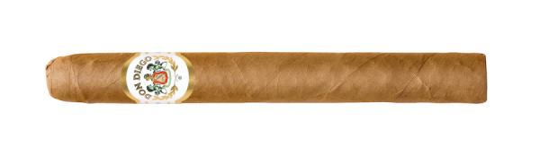 Don Diego Classic Minutos Zigarre einzeln mit weiß goldenem Band und Logo