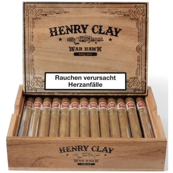 Henry Clay War Hawk Lonsdale Zigarrenkiste offen