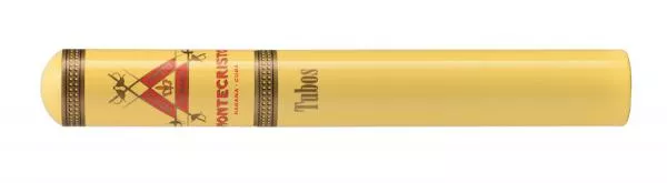 Montecristo Tubos Zigarre einzeln in gelber Tube mit Logo