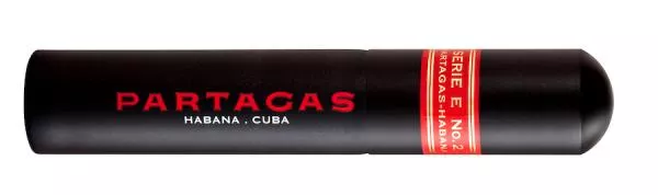 Partagás Serie E No. 2 A/T Zigarre einzeln in schwarz roter Tube