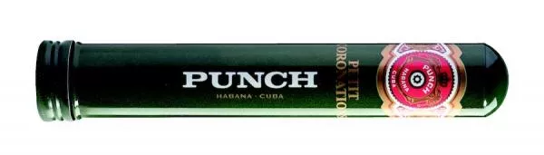 Punch Petit Coronations A/T Zigarre einzeln in grüner Tube mit Logo