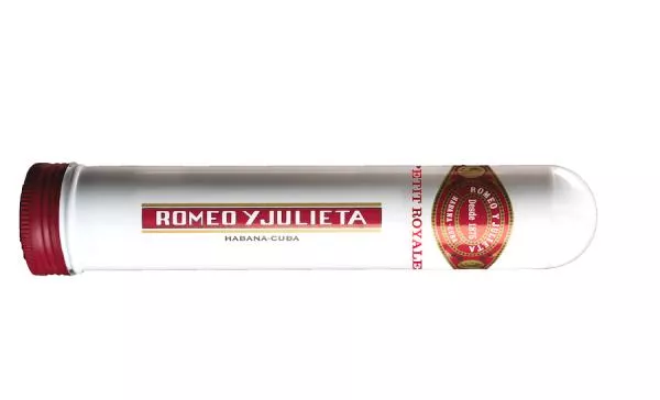 Romeo Y Julieta Petit Royales A/T Zigarre einzeln in rot weißer Tube